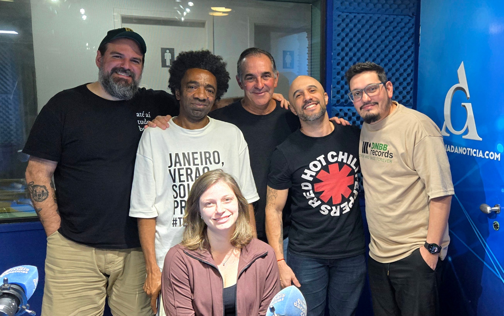 Conexão Sonora no estúdio